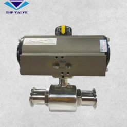 van bi inox vi sinh điều khiển khí nén 1a