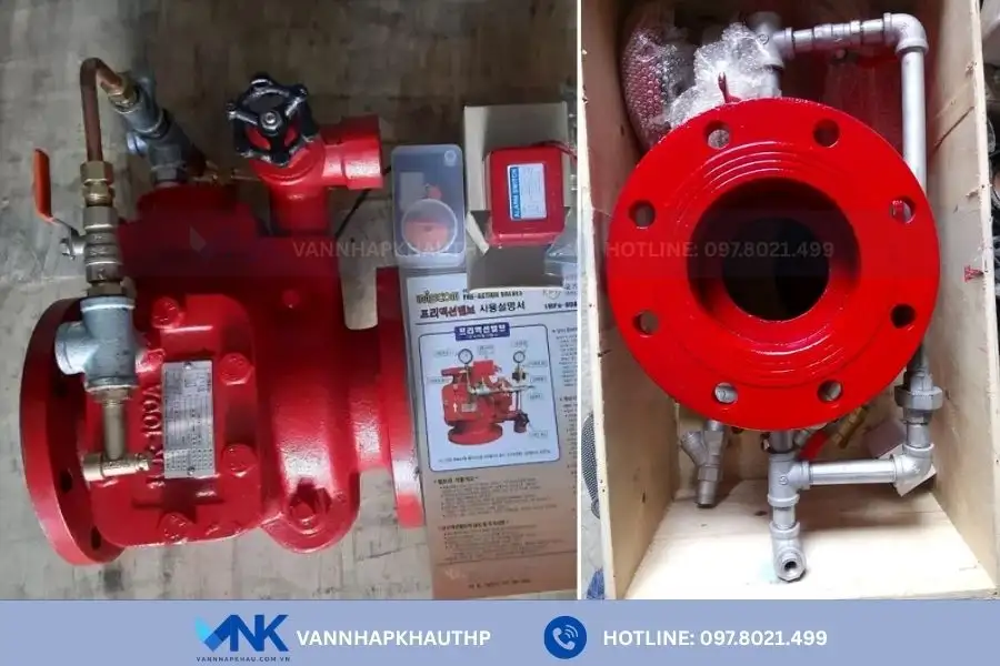 Van Nhập Khẩu sẵn kho Alarm valve Hàn Quốc
