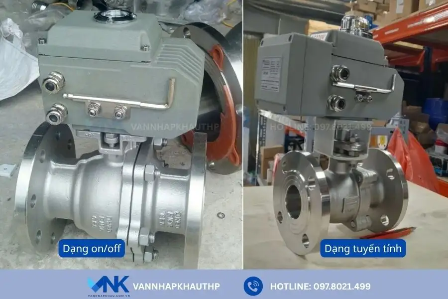 Van bi điện DN125 sản xuất bởi Haitima Đài Loan