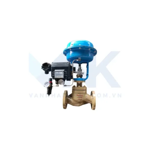 Van cầu chữ ngã điều khiển khí nén