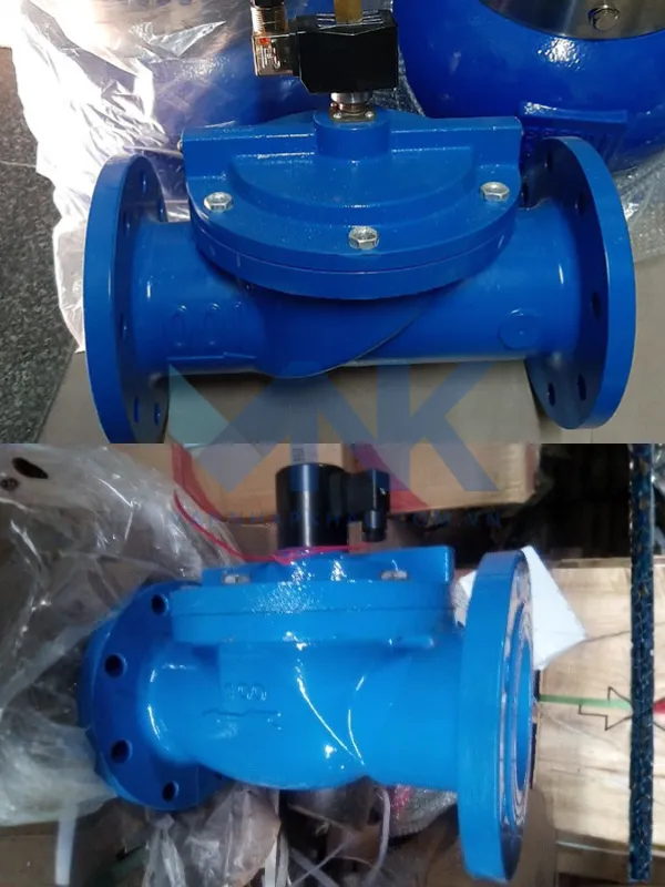 Van điện từ hơi gang