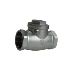 Van một chiều lá lật DN50 Wonil inox nối ren