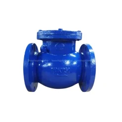 Van một chiều lá lật DN50 Wonil gang nối bích