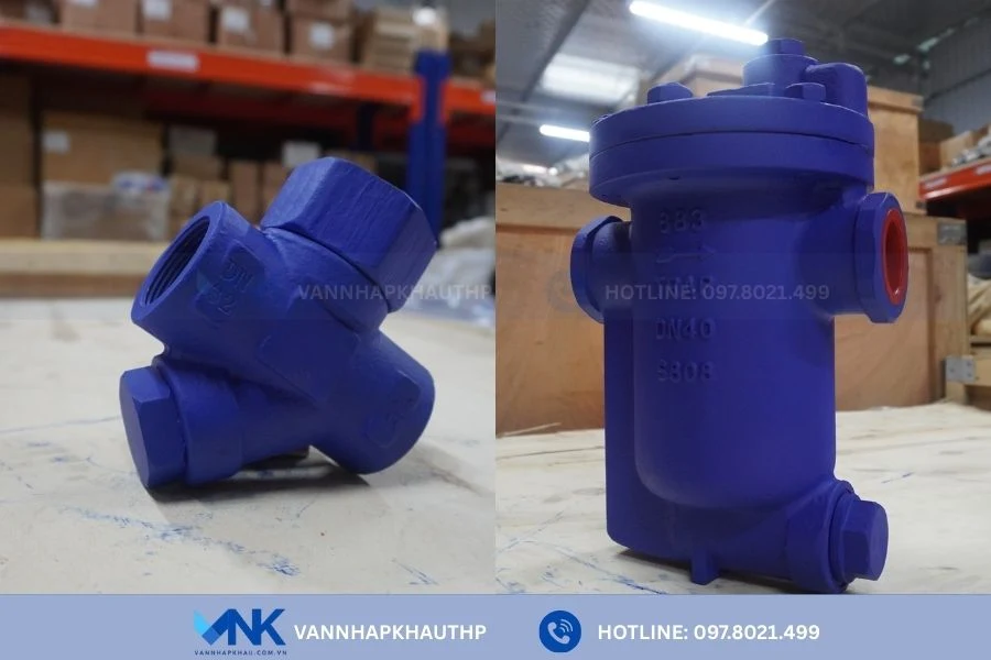 Bẫy hơi chịu nhiệt có thể làm việc trong môi trường lên đến 300độ C