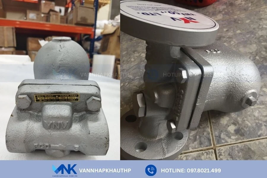 Bẫy hơi phao thích hợp với hệ thống áp suất thay đổi