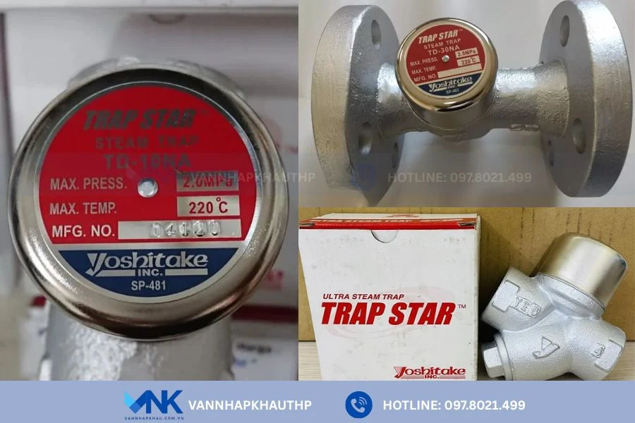 Bẫy hơi đồng tiền Yoshitake Nhật Bản