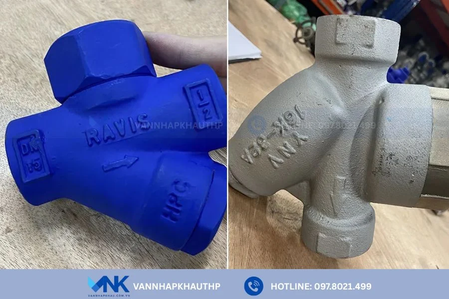 Bẫy hơi đồng tiền thiết kế nhỏ gọn