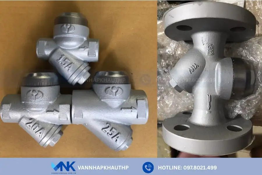 Van Nhập Khẩu sẵn kho các loại bẫy hơi đồng tiền Hàn Quốc
