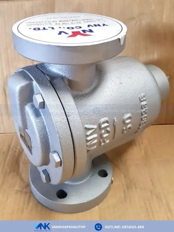 Bẫy hơi YNV gầu đảo nối bích Hàn Quốc