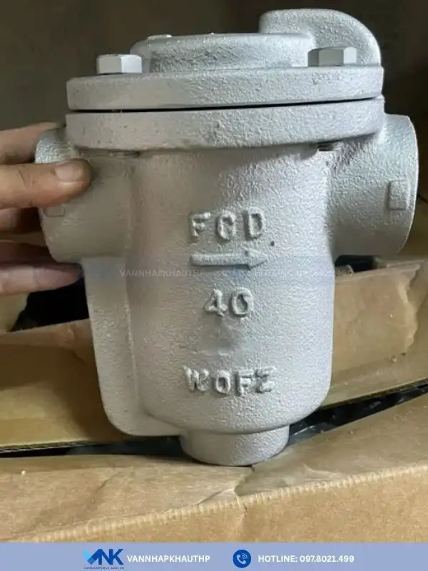 Van cóc YNV gầu đảo nối ren