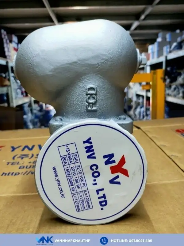 Bẫy nước ngưng YNV dạng cốc phao nối bích
