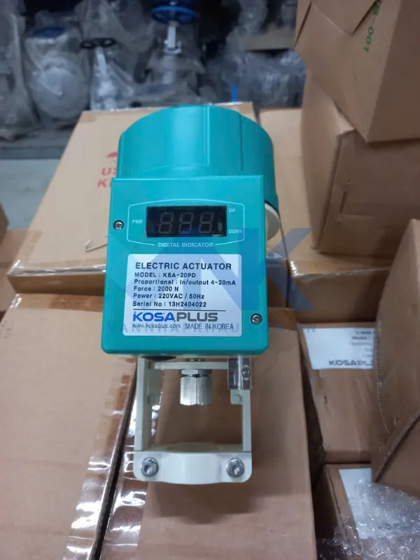 Bộ điều khiển bằng điện của van cầu