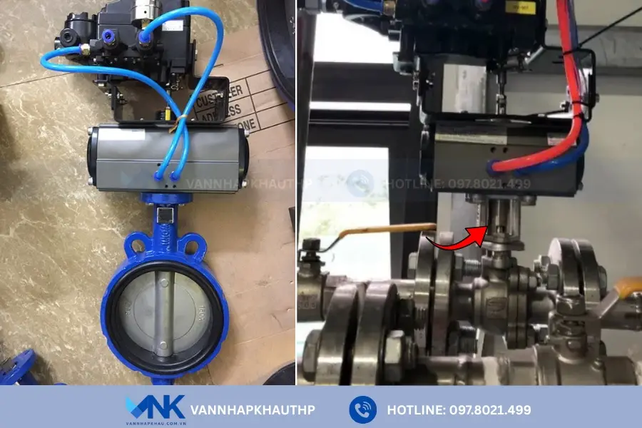 Ứng dụng của bộ điều khiển khí nén AD125 và APD125