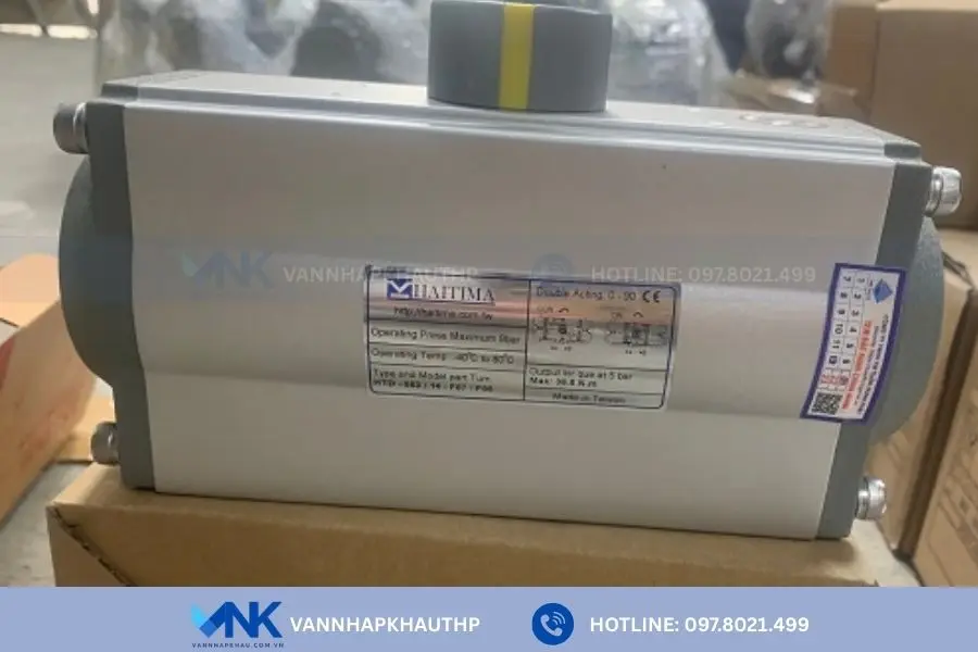 Bộ truyền động khí nén HTD052 vận hành on off