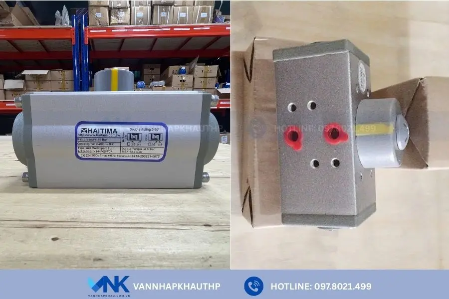 Bộ truyền động khí nén HTD125 nhập khẩu chính hãng từ Đài Loan