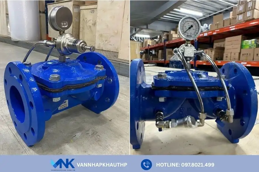 Van giảm áp thủy lực van giảm áp chuyên dùng cho hệ thống áp lực lớn