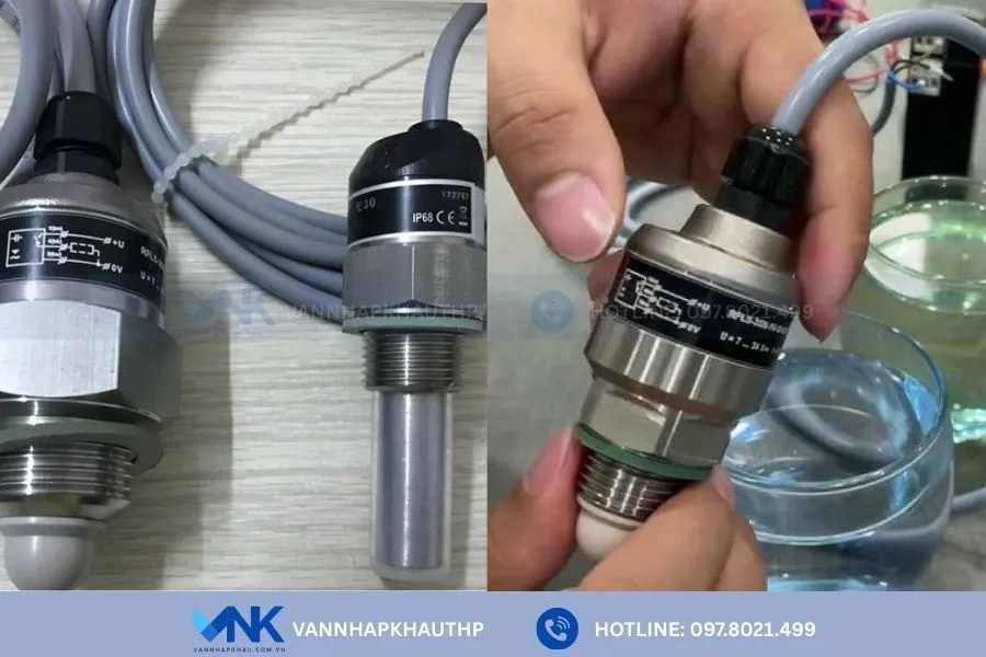 Công tác dòng chảy trang bị cảm biến từ