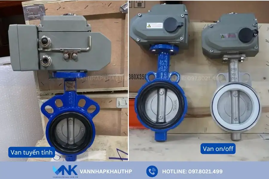 Các loại Control Valves theo cách thức đóng mở