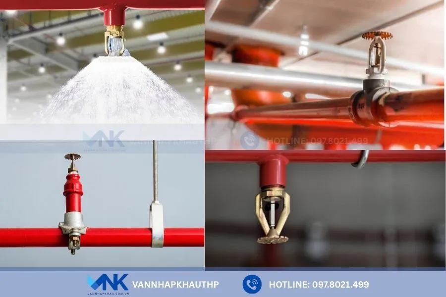 Lắp đặt đầu phun chữa cháy PCCC Sprinkler đúng kỹ thuật
