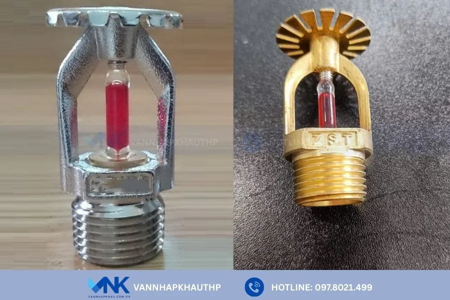 Đặc tính nổi bật của đầu phun chữa cháy PCCC Sprinkler