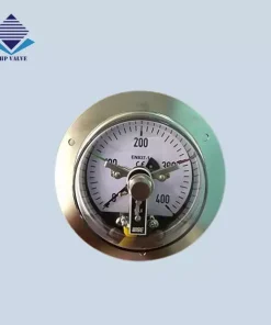 Đồng hồ đo áp suất 3 kim chân sau có vành - Wise Hàn Quốc
