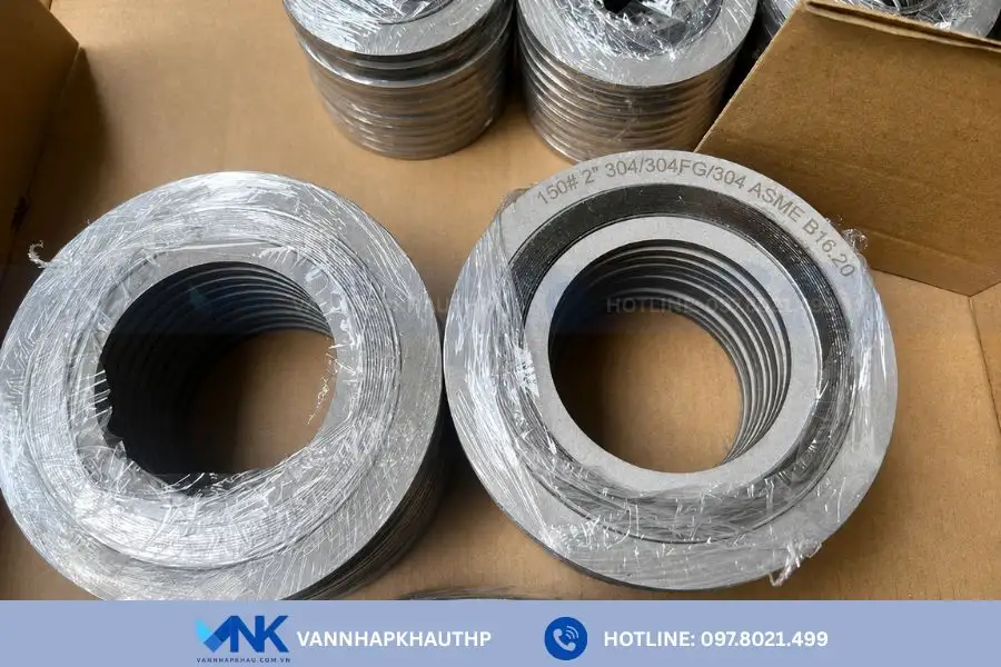 Gioăng đệm kim là thiết bị làm kín được sản xuất từ các loại kim loại