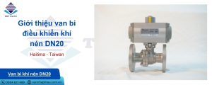 giới thiệu van bi khí nén dn20