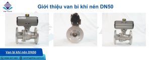 giới thiệu van bi khí nén dn50