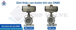 giới thiệu van bướm khí nén dn80