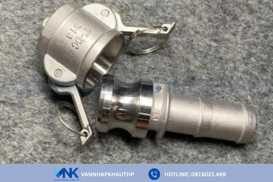 Khớp nối nhanh inox thiết kế kiểu E