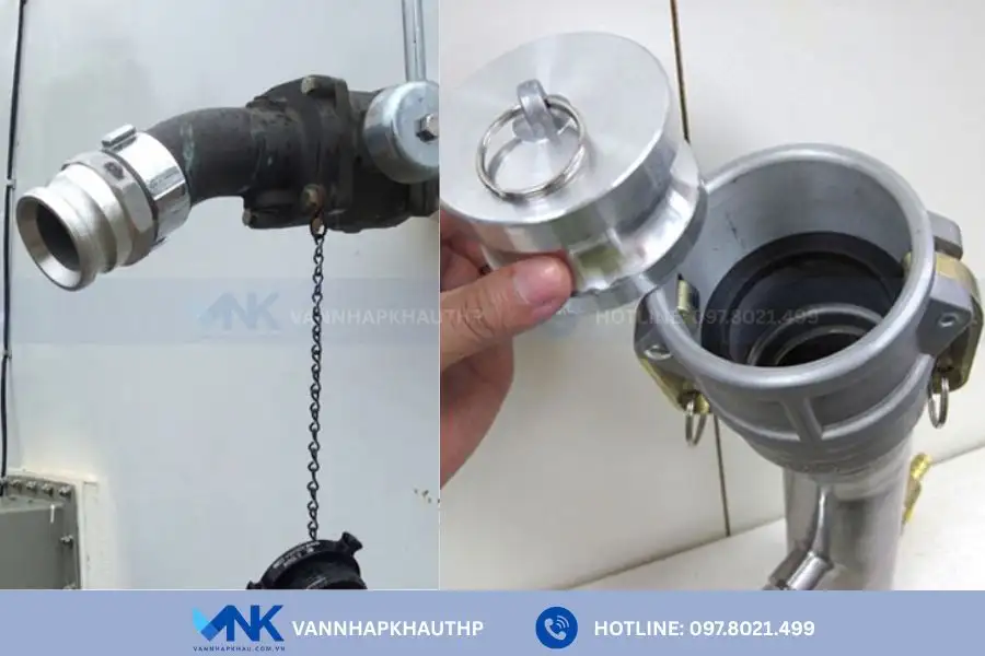 Ứng dụng của khớp nối nhanh inox trong các hệ thống