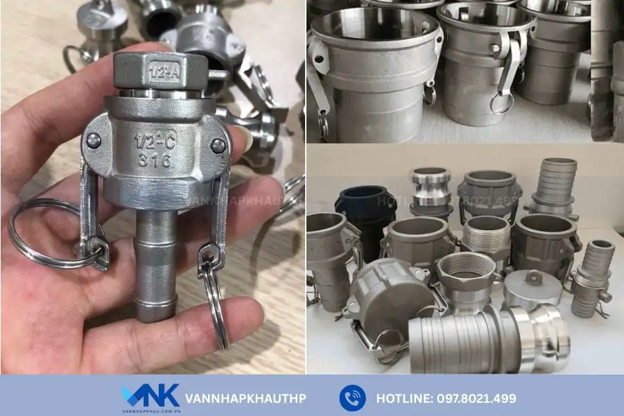 Van Nhập Khẩu - Đơn vị cung cấp khớp nối nhanh inox chính hãng