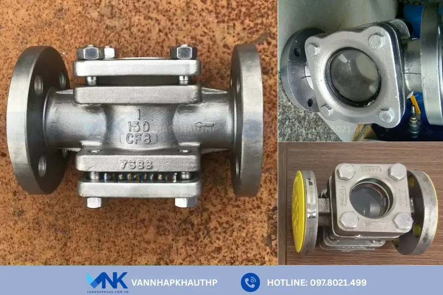 Lưu ý khi dùng và lắp đặt kính quan sát mặt bích