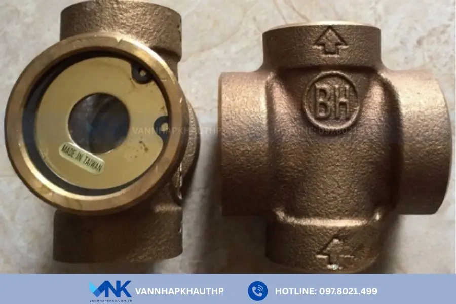 Kinh soi lắp ren làm từ đồng