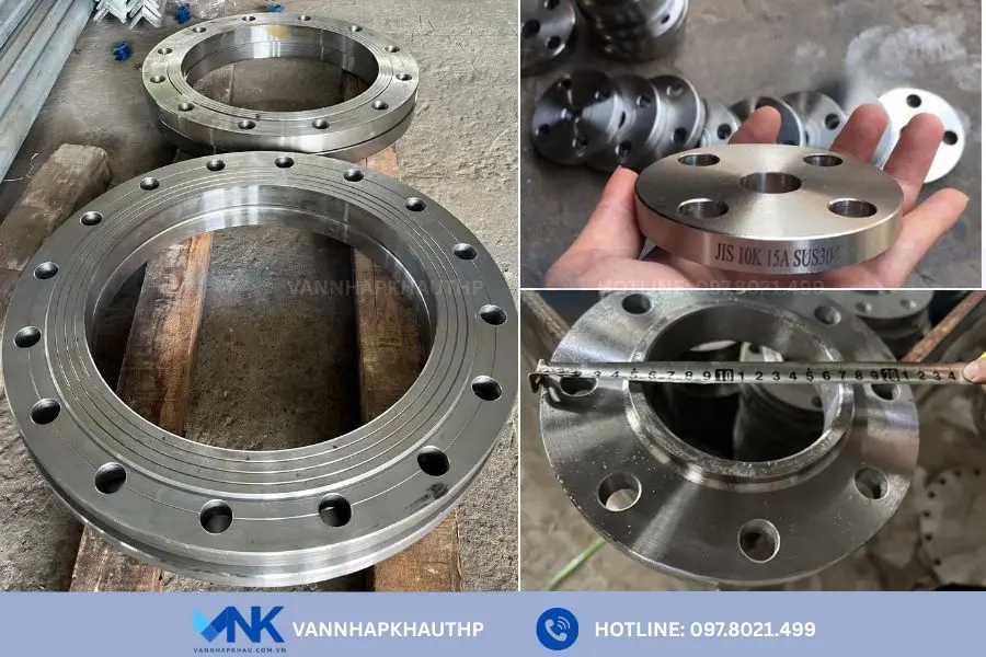 Mặt bích rỗng phân loại theo tiêu chuẩn kết nối