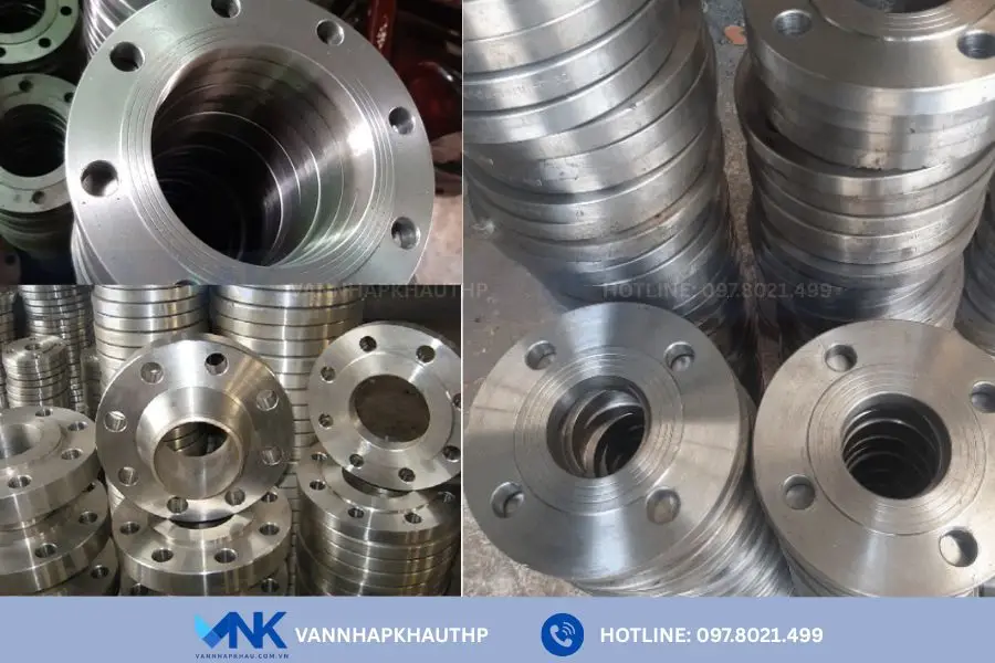 Một số loại mặt bích thép mạ kẽm phổ biến hiện nay