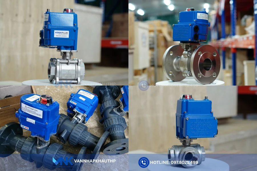 Van Nhập Khẩu sẵn kho, giá tốt van bi điện Kosaplus