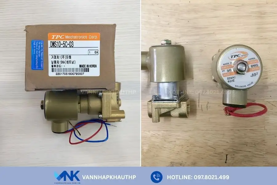 Sẵn kho van điện từ TPC DWS-10 chính hãng