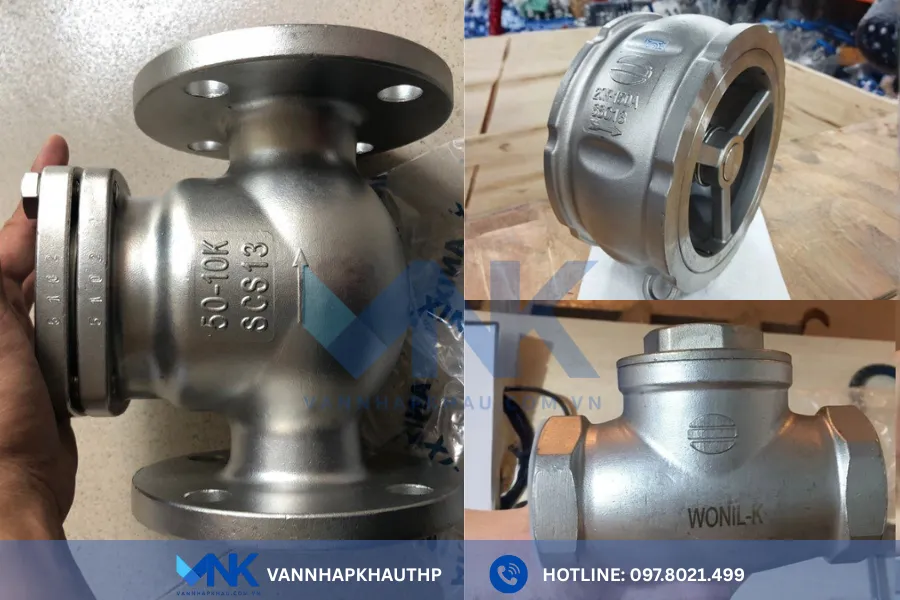 Mua van 1 chiều inox Hàn Quốc ( Korea) chính hãng, uy tín tại VannhapkhauTHP