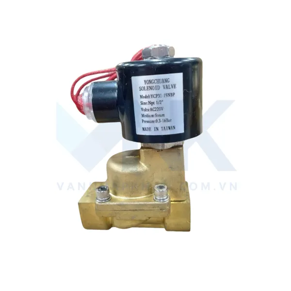 Van điện từ đồng dùng cho hơi