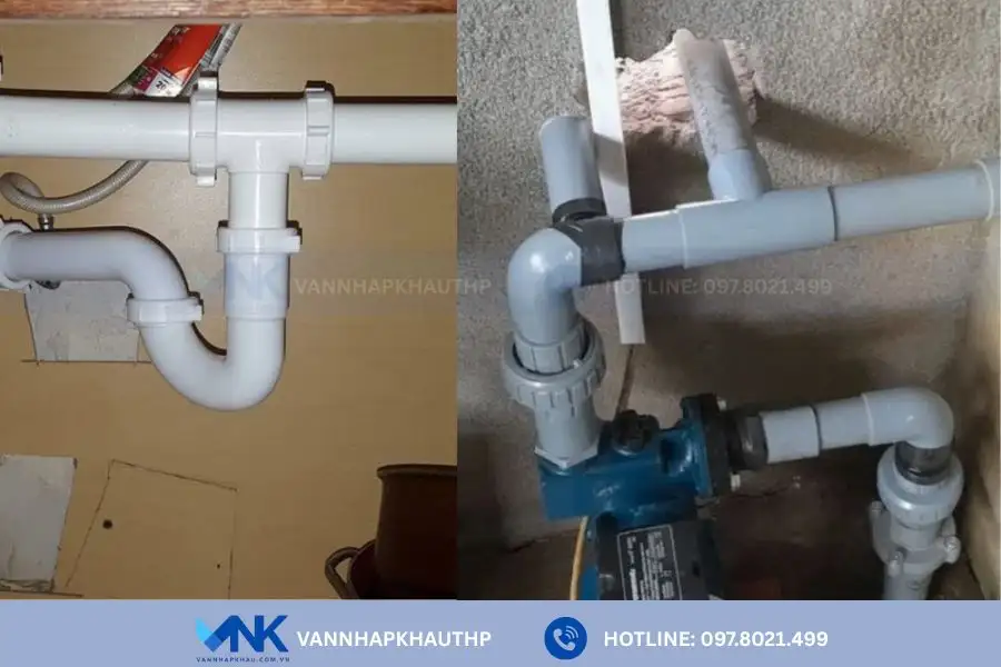 Ứng dụng của tê nhựa trong hệ thống