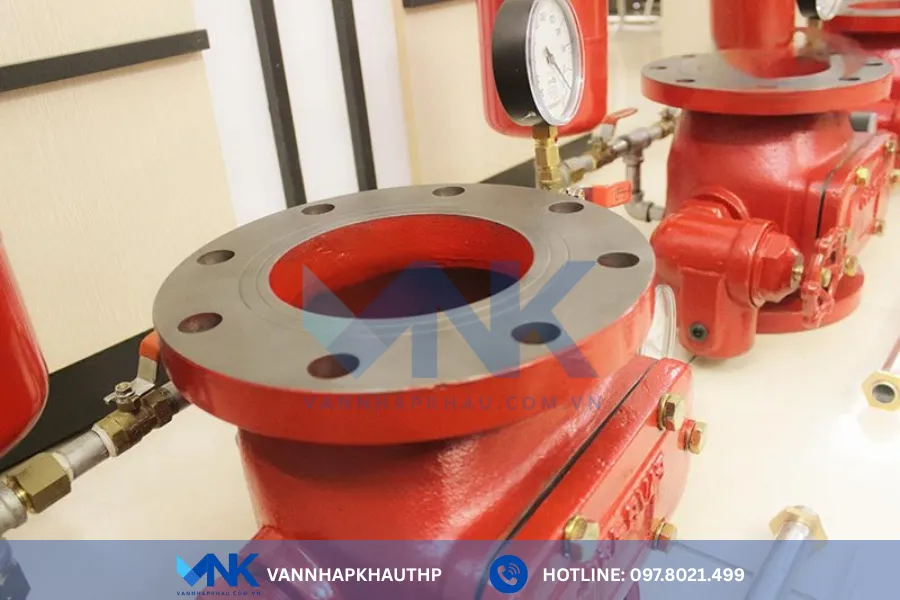 Van báo động Hàn Quốc được lắp đặt phổ biến trong hệ thống PCCC