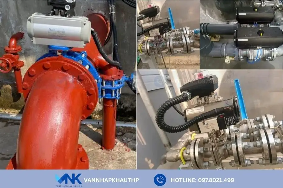 Ứng dụng của Pneumatic control valve là gì