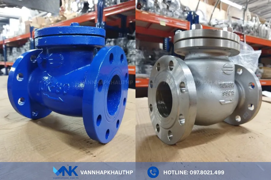 Van một chiều lá lật DN80 Wonil