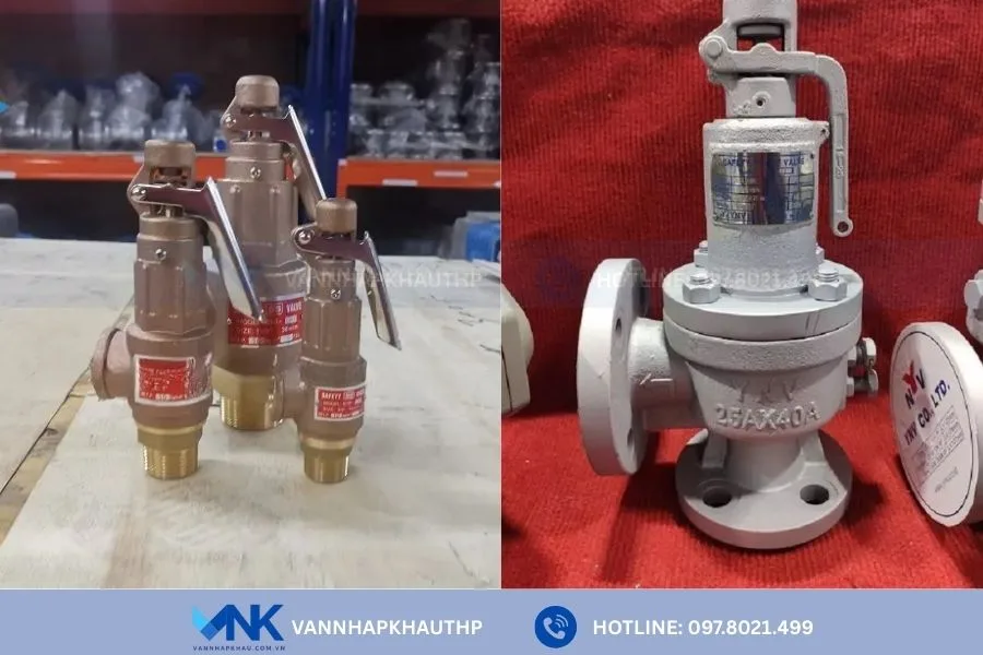 Van Nhập Khẩu - Tổng kho van an toàn chịu nhiệt