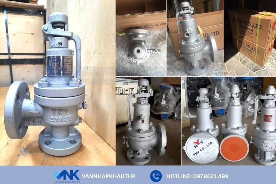 Van an toàn gang YNV lắp bích