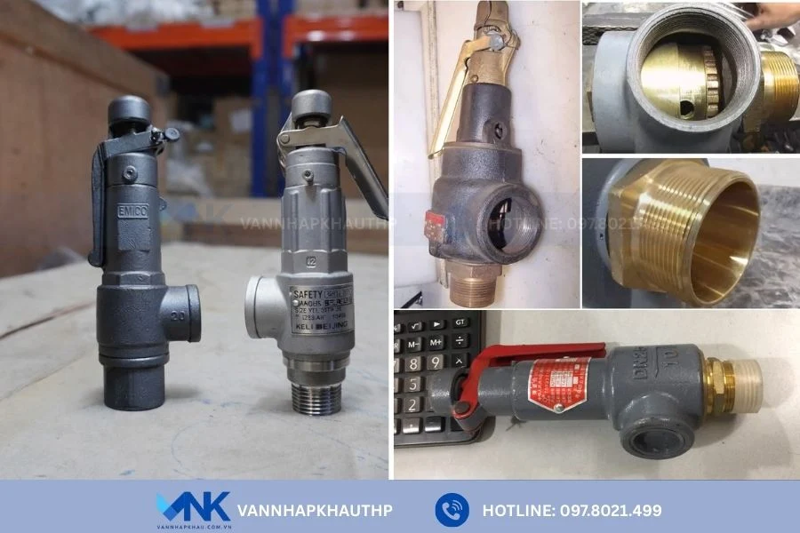 Lưu ý khi sử dụng van an toàn gang nối ren