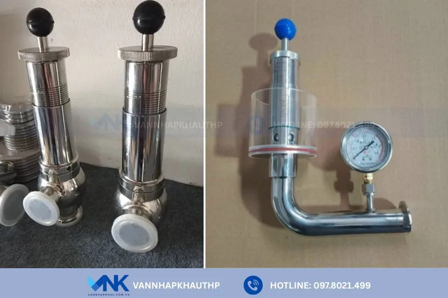 Van an toàn inox vi sinh có nhiều ưu điểm nổi bật