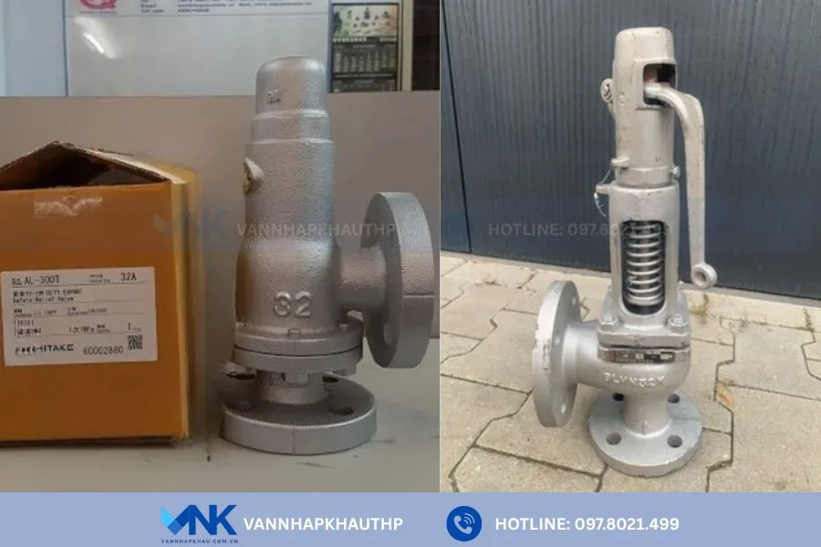 Van an toàn lắp bích Yoshitake Nhật Bản