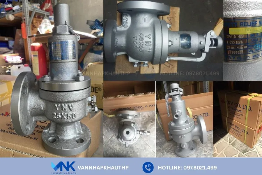 Van an toàn YNV lắp bích nổi tiếng Hàn Quốc